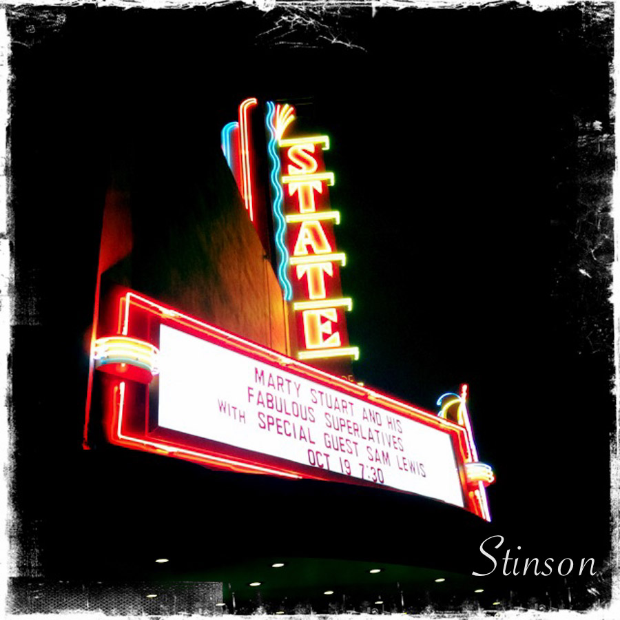Red Bluff-State Theater Marquee